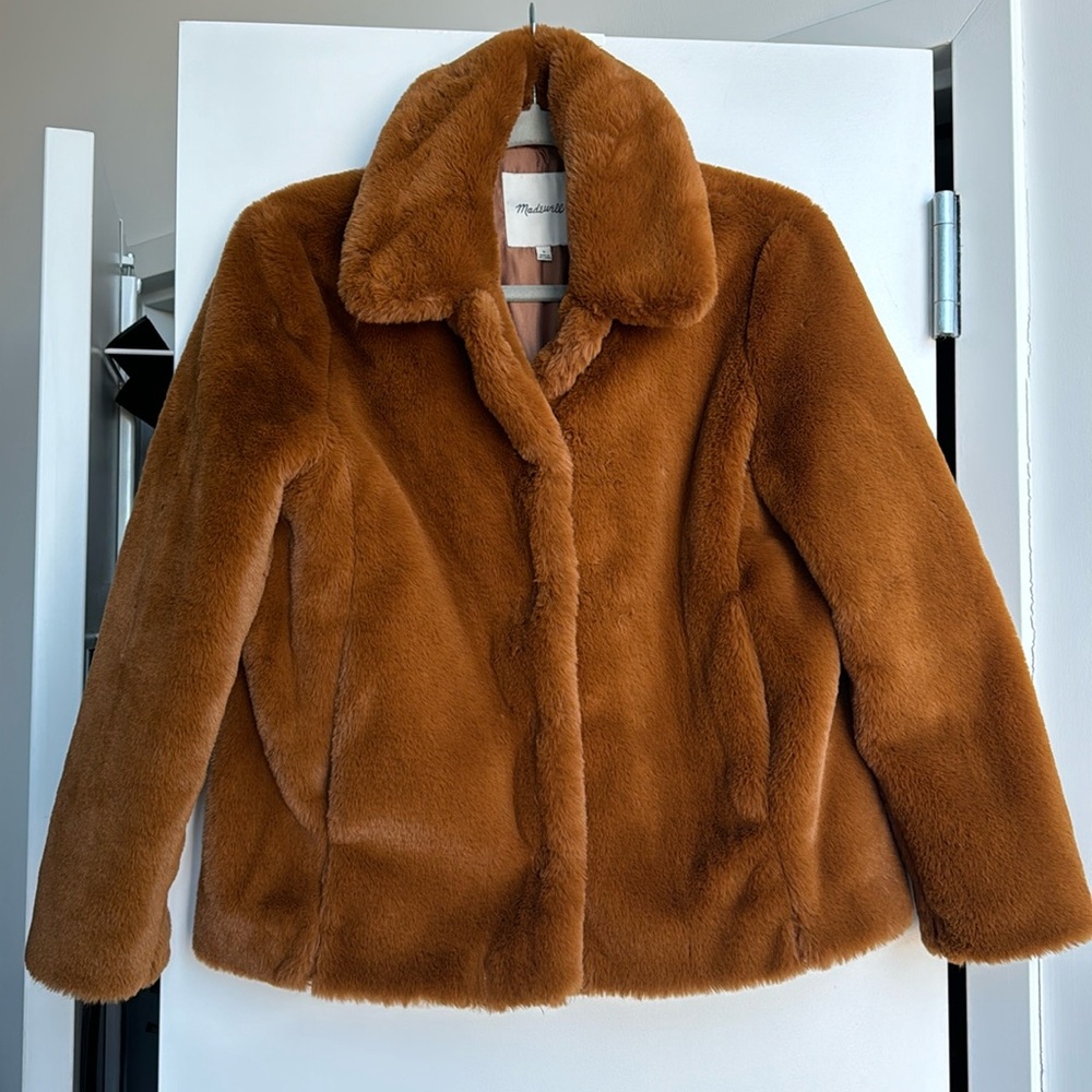 Madewell Faux Fur coat
